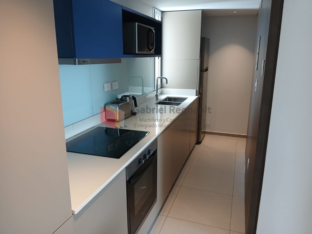 Departamento amoblado calle 46 e/ 1 y 2